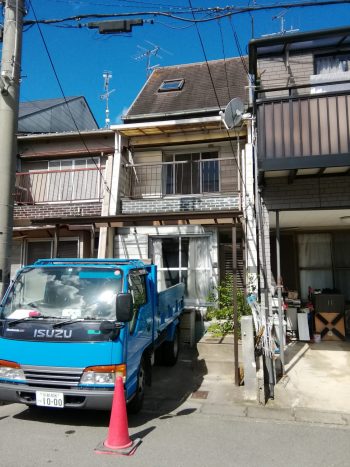京都市伏見区　2F木造解体工事完了致しました！